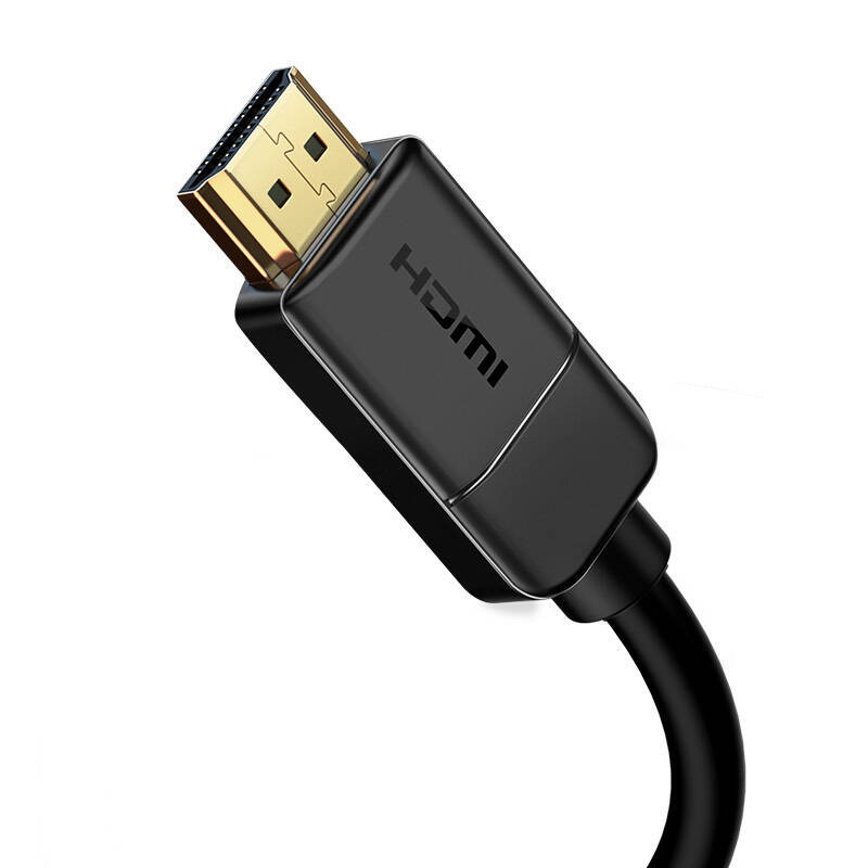 Baseus HDMI 2.0 kábel, 4K 30Hz, 3D, HDR, 18Gbps, 5m (fekete)