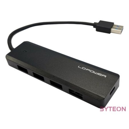USB Hub 4portos LC Power LC-HUB-U3-4-C Type-C USB 3.2