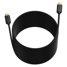 Baseus HDMI 2.0 kábel, 4K 30Hz, 3D, HDR, 18Gbps, 8m (fekete)