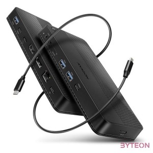 Axagon HMC-U4 USB4 fekete dokkoló