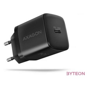 Axagon ACU-PD30 30W PD 3.0 QC Type-C fekete hálózati töltő