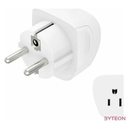 Hama 00223458 US,EU fehér utazóadapter