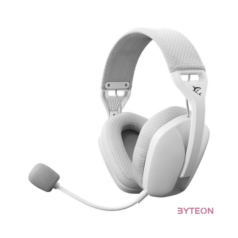 White Shark WS WGH-2442W BUTTERFLY-W vezeték nélküli fehér gamer headset