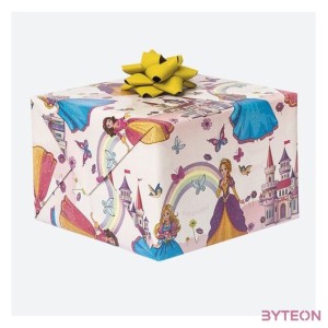 IRIS tekercses csomagoló papír, gyerek, különböző mintákkal 200x70cm, 60g,m2