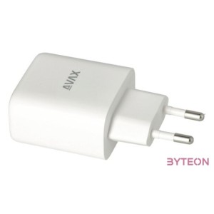 AVAX CH360 SPEEDY 65W GaN USB A (QC)Type C (PD3.0) fehér hálózati töltő