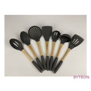 IRIS KT-483 8 db-os szilikon konyhai eszköz készlet