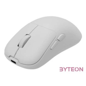 White Shark WS GM-5015W AERO-B vezeték nélküli fehér gamer egér