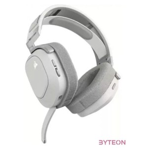 Corsair HS80 MAX RGB Dolby Atmos fehér vezeték nélküli gamer headset