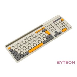Canyon HKB-W03 HU bézs vezeték nélküli billentyűzet