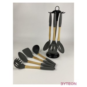 IRIS KT-483 8 db-os szilikon konyhai eszköz készlet