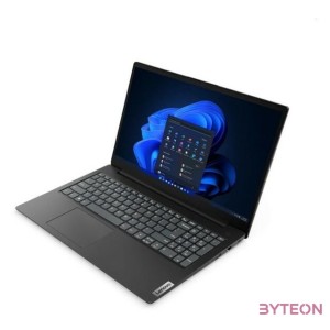 Lenovo V15 G4 AMN 15,6FHD,AMD Ryzen 3-7320U,8GB,512GB,Int.VGA,FreeDOS,fekete laptop