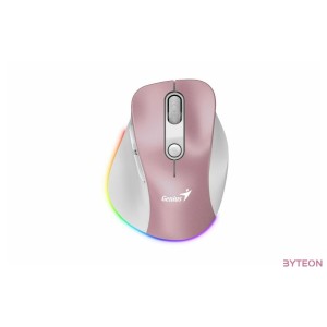 Genius Ergo 9000s Pro rádiós egér rózsaszín