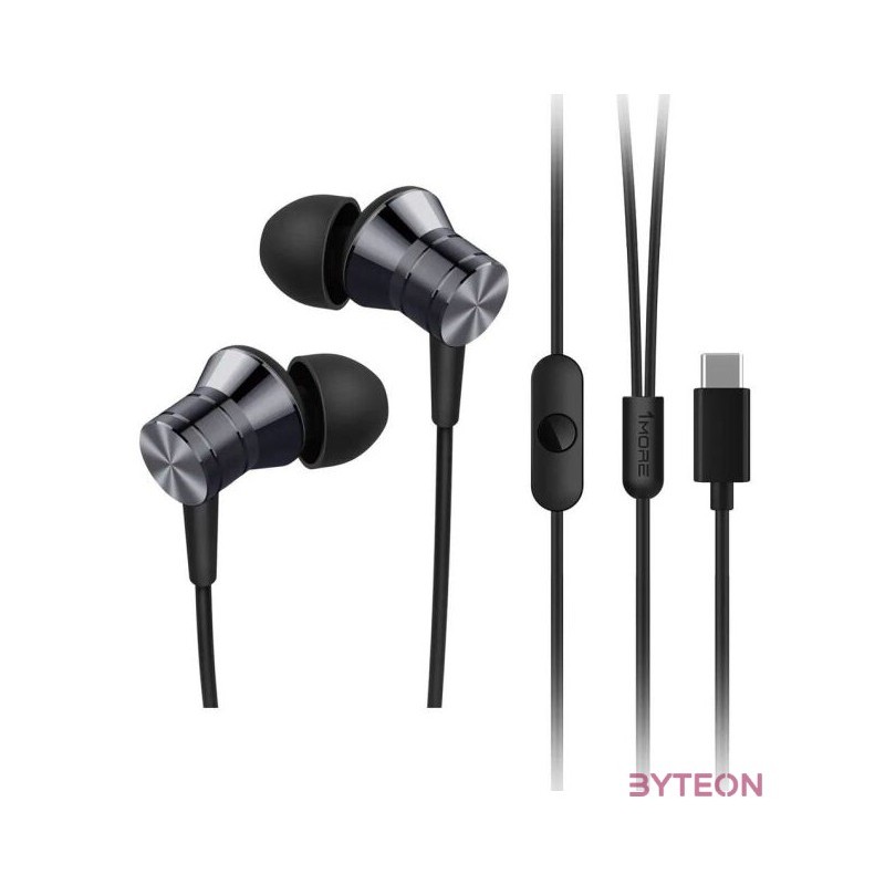 1MORE Piston Fit E1009 USB-C szürke mikrofonos fülhallgató