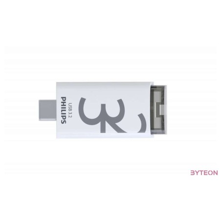 USB Flash Ram  32GB Philips Shadow Grey USB-C 3.2