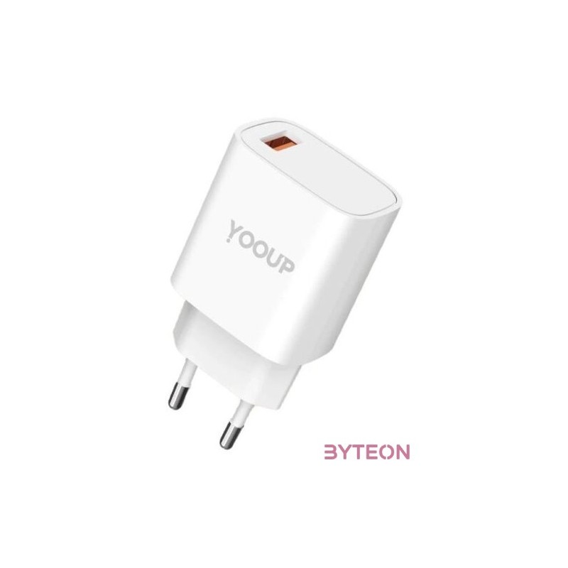 Hálózati töltő 1xUSB aljzattal Yooup 18W NC39-A