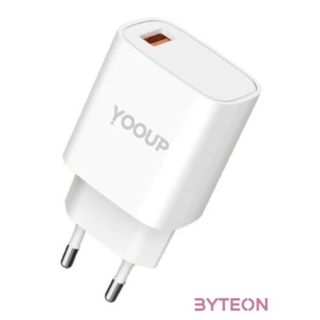 Hálózati töltő 1xUSB aljzattal Yooup 18W NC39-A