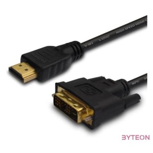 HDMI-DVI kábel 1,5m Savio CL-10