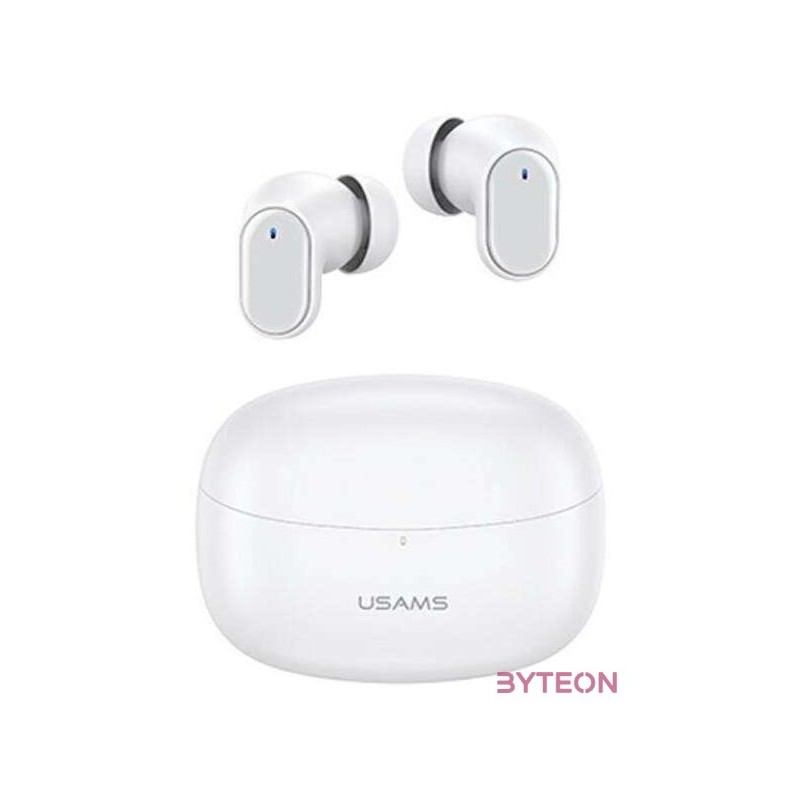 Usams Bluetooth mikrofonos fülhallgató dokkolóval BHUBH02