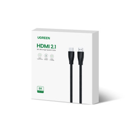 UGREEN HD140 HDMI 2.1 kábel, 8K 60Hz, 3m (fekete)