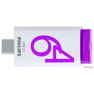 USB Flash Ram  64GB Philips Magic Purple USB-C 3.2 Gen1