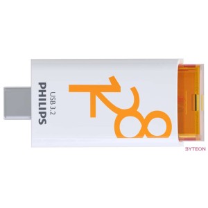 USB Flash Ram 128GB Philips Sunrise Orange USB-C 3.2