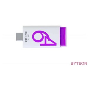 USB Flash Ram  64GB Philips Magic Purple USB-C 3.2 Gen1