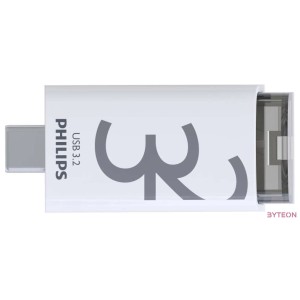 USB Flash Ram  32GB Philips Shadow Grey USB-C 3.2