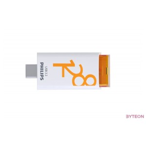 USB Flash Ram 128GB Philips Sunrise Orange USB-C 3.2