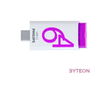 USB Flash Ram  64GB Philips Magic Purple USB-C 3.2 Gen1