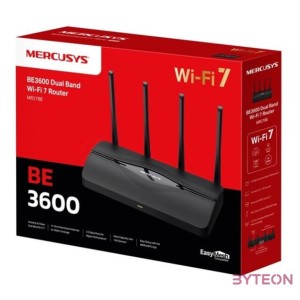 Mercusys MR27BE WiFi router BE3600