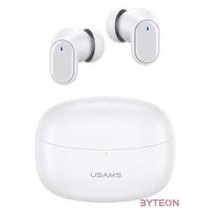 Usams Bluetooth mikrofonos fülhallgató dokkolóval BHUBH02