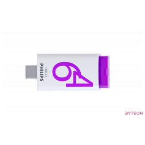 USB Flash Ram  64GB Philips Magic Purple USB-C 3.2 Gen1