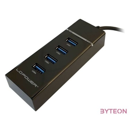 USB Hub 4portos LC Power LC-HUB-U3-4-V2 USB 3.2