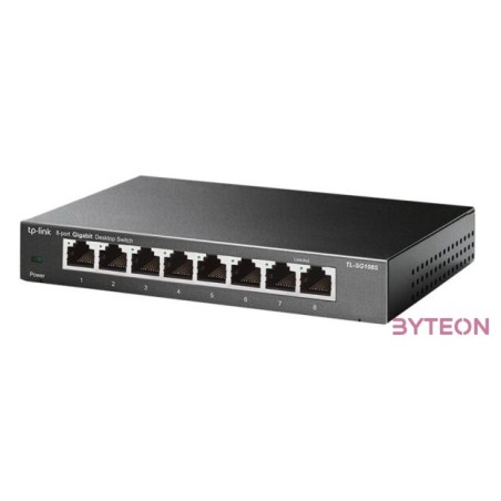TP-Link TL-SG108S 8-Port 10,100,1000Mbps Desktop Network Switch