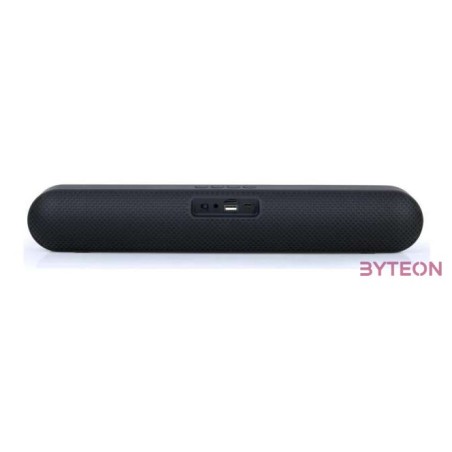 Gembird SPKBT-BAR400L Bluetooth Soundbar with LED Light Effect Black