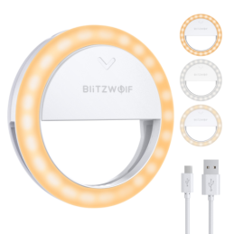 BlitzWolf BW-SL0 Pro gyűrűfény, LED