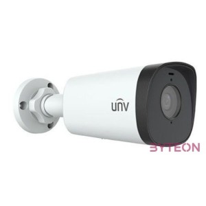 Uniview Prime-I 4MP Lighthunter csőkamera, 4mm fix objektívvel, 2 mikrofonnal, 80m-es infra megvilágítással