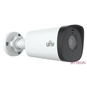 Uniview Prime-I 4MP Lighthunter csőkamera, 4mm fix objektívvel, 2 mikrofonnal, 80m-es infra megvilágítással