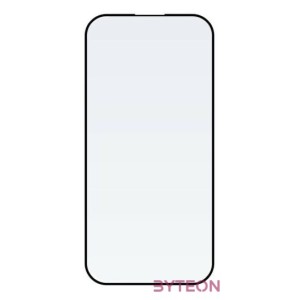 FIXED Rendkívül tartós edzett üveg por elleni aplikátorral Apple iPhone 15 ,iPhone16 készülékhez, fekete