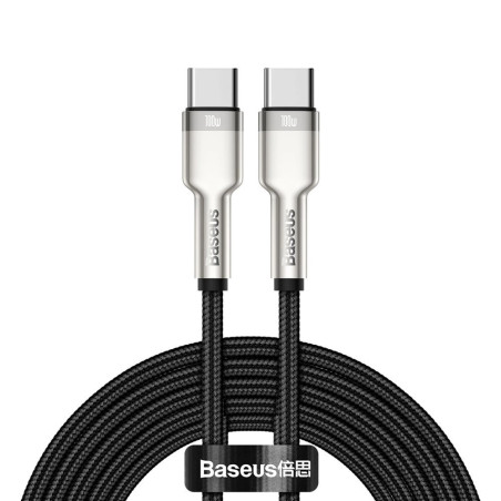 Baseus Cafule USB-C – USB-C kábel, 100 W, 2 m (fekete)