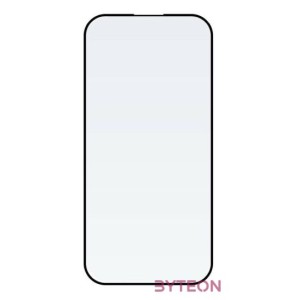 FIXED Rendkívül tartós edzett üveg por elleni aplikátorral Apple iPhone 15 ,iPhone16 készülékhez, fekete