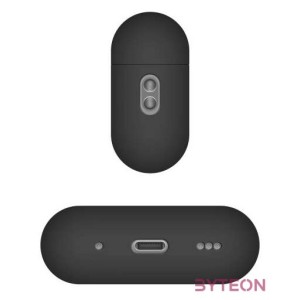 FIXED Silky Védőtok, Apple AirPods Pro 2 készülékhez, fekete