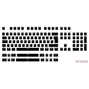 Steelseries PrismCAPS Universal Double Shot PBT Keycaps White UK