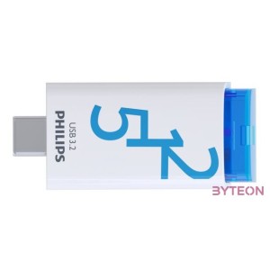 USB Flash Ram 512GB Philips Ocean Blue USB-C 3.2