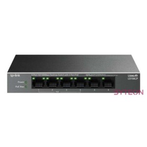 TP-Link LS106LP 6-Port 10,100Mbps Desktop Switch with 4-Port PoE