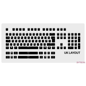 Steelseries PrismCAPS Universal Double Shot PBT Keycaps White UK