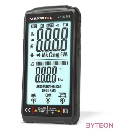 Maxwell Automata FullScreen multiméter - 4,2 - akkumulátoros - Type-C