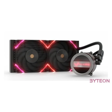 Valkyrie Dragonfang 240 ARGB AiO CPU Liquid Cooler Black