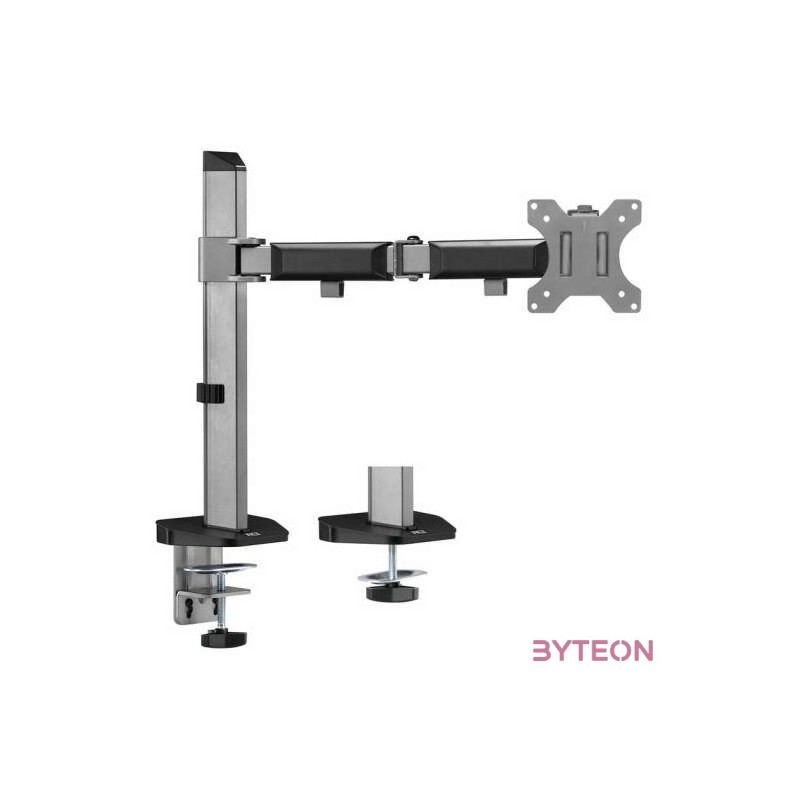 ACT AC8335 Single Monitor Arm Office 17-32 Silver