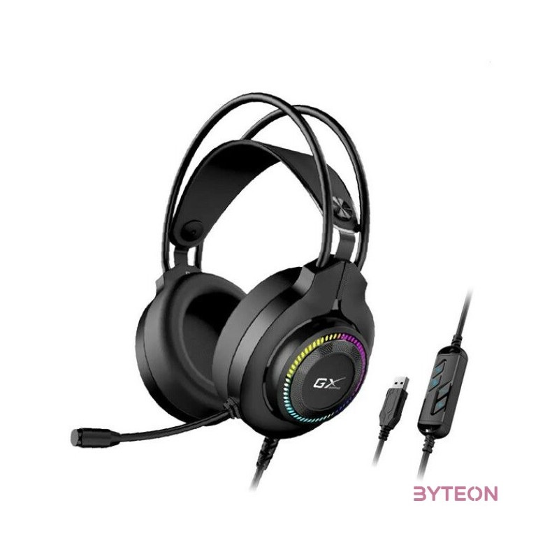 Genius HS-GX580U Gaming Headset Black